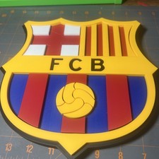 FC Barcelona Spain Football Club Soccer Logo Sign Art Wall Display Gift Futbol picture