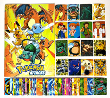2024 ALBUM POKEMON KANTO ATTACKS + Full Set 156/156 Stickers Peru CHARIZARD picture