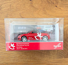 Herpa Audi TT Convertible Red 1:87 Diecast Model Spielwarenmesse Nürnberg picture