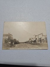 Rppc The Pas Manitoba Canada Postcard Fischer Ave picture