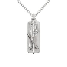 U-TREASURE Arknights Elysium Silver Motif Necklace Unisex Jewelry picture