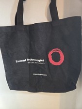 WOW Original Vintage Lucent Technologies Logo BrandedHeavy Duty Cloth Carry Bag picture
