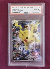 Pikachu Battle Festa XY-P 175 Promo 2015 PSA 10 Mint picture