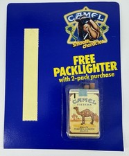 Camel Cigarette Lighter Vintage Promotional 1990 New Sealed Collector Item picture