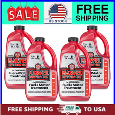 4pack Marvel Mystery Oil - Automotive Additive Oil Enhancer &Fuel Treatment 64oZ picture