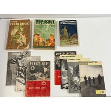 Vintage Boy Scouts of America Handbook Lot Field Book Merit Badge Series 10pc picture