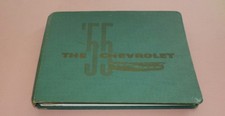 1955 CHEVROLET Dealership Showroom Album; Original Vintage. In V.Fine Condition picture