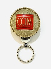 Vintage CCIM Certified Commercial Investment Member Money Clip By Rick Fras picture