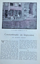 1903 Constantinople Turkey illustrated picture