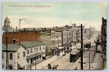 Main Street Looking North, Minot ND North Dakota Postcard 1909 DB picture