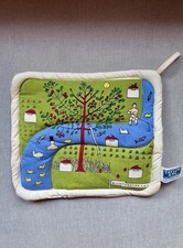 Vintage 1980 Taylor & Ng San Francisco Country Apples Potholder Oven Hot Pad picture