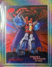 2026 Upper Deck Transformers The Movie 40th Anniversary #9 Starscream Card picture