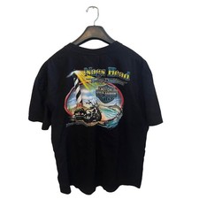 Harley-Davidson Nags Head North Carolina 2XL Black Graphic T-Shirt Vintage Style picture