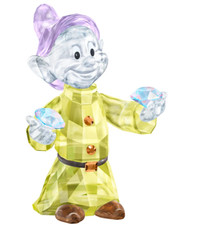 Swarovski Dopey Disney Snow White Dwarf Crystal Figurine #5428558 New in Box picture