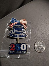 Walmart Employee Associates United States Of America 250th Anniversary Pin New picture