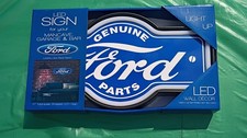 Ford Genuine Parts LED Light Up Sign 17 inches picture