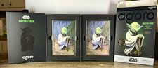 ⭐ AGORO STAR WARS YODA COLLECTIBLE SET — 2 PIECES — VARIOUS S/N ⭐ picture