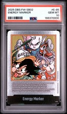 2025 DBS FW SB02 Energy Marker E-85 PSA 10 EN Bandai Dragon Ball Super Manga picture