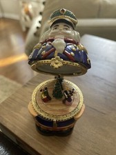 Mr Christmas Toy solider Animated Dancing Couple Music Box picture