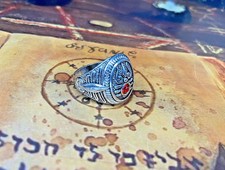 Rapid Money & Luck Attracting Magic Ring 9999 Wealth Lottery Casino Success NR + picture