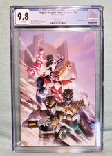Mighty Morphin Power Rangers #100 CGC 9.8 Mercado Wraparound Virgin Cover  picture