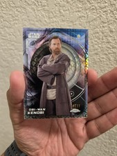 2026 Topps Chrome Star Wars Obi-Wan Kenobi Star Wars LogoFractor /77 picture