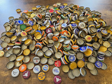 Assorted Mixed Beer Bottle Caps Bulk Lot, Assorted Colors Breweriana 4lbs picture
