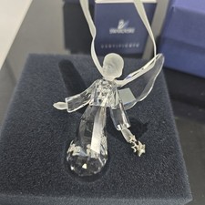 Swarovski Crystal Angel Christmas Ornament AE 2008  #939734 Mint In Box W/COA picture