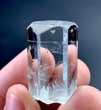 79 Carat Aquamarine Crystal Specimen From Skardu Pakistan picture
