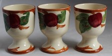 3 Franciscan Apple Egg Cups picture