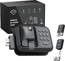 Keyless RV Door Lock with Password Remote for Trailers and 5th Wheels picture