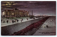 Hotel Galvez & Beach by Moonlight, Galveston TX PC picture