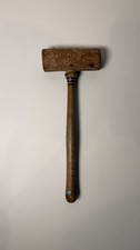 Vintage Lincoln's Birthplace KY Wooden Souvenir Mallet Hammer Kentucky Folk Art picture