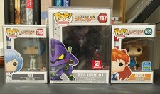 Neon Genesis Evangelion Funko Pop Lot Asuka Rei Unit 01 (Bloody) picture