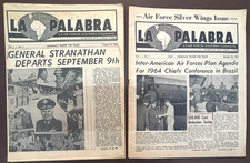 RARE 1963 ALBROOK AIR FORCE BASE US SOUTHERN COMMAND PANAMA CANAL NEWSPAPER LOT picture