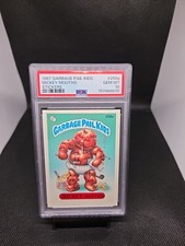 1987 Topps OS7 Garbage Pail Kids Series 7 MICKEY MOUTHS 258a Card PSA 10 GEM MNT picture
