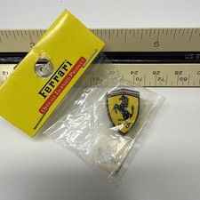 Ferrari Prancing Horse Enamel Shield Pin New in Original Packing  093429890 picture