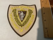 Massachusetts Dept. Of Correction Maintenance Patch New style picture