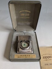 Zippo TIME LITE Limited Edition 20-micron silver Lighter picture