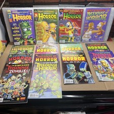 Simpsons Treehouse of Horror Bongo Comics 14 Issue Lot #6-10, 12-17, 19-21 Bart picture