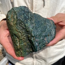 1.6lb Natural green ocean jasper raw stone crystal rough mineral specimen picture