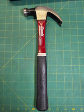PLUMB PERMABOND 16OZ CURVED JAW CUSHIONED FIBERGLASS HANDLE HAMMER EXCELLENT CON picture