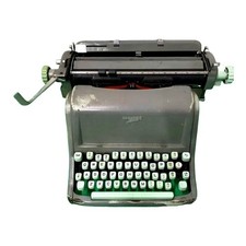 Hermes Standard 8 Typewriter Vintage 1965 Portable Manual Typing Machine picture