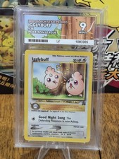 Pokémon TCG Igglybuff #36 Black Star Promo 2001 WOTC Vintage Ace Grade 9 pop 9 picture