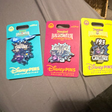 Disney Disneyland Halloween 2025 Limited Edition Pin Set picture