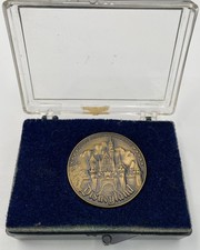 Vtg 1960's Disneyland Cast Bronze Souvenir Walt Disney Main Street Mickey Coin picture