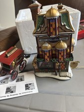 Dept 56 Dickens Village Abbey Lane Chocolates 58760 2007 Complete Set Wagon picture