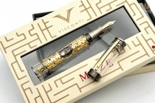 VISCONTI LIMITED EDITION MAZE FOUNTAIN PEN WITH GOLD TRIM MAGNIFICENT DESIGN picture
