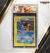 POKEMON AZUMARILL CARD H4/H32 HOLO ITA GRADE 7 GRADE TCG CARD AQUAPOLIS picture