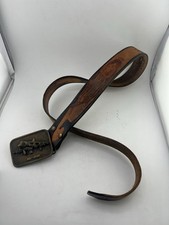 Vintage The Buckle Connection AV-8B Jump Jet Military Buckle with Belt READ picture